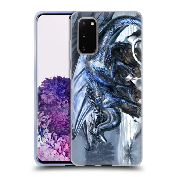 Head Case Designs Officially Licensed Ruth Thompson Dragons Silverblood Soft Gel Case Compatible with Samsung Galaxy S20 / S20 5G