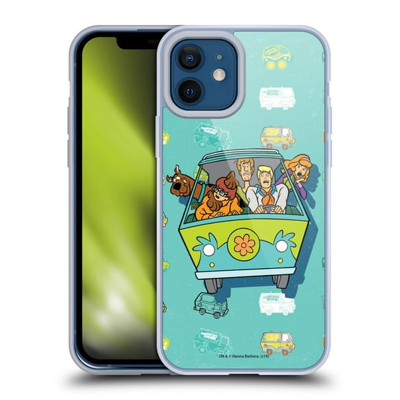 Head Case Designs Officially Licensed Scooby-Doo 50th Anniversary Mystery Inc. Soft Gel Case Compatible with Apple iPhone 12 / iPhone 12 Pro