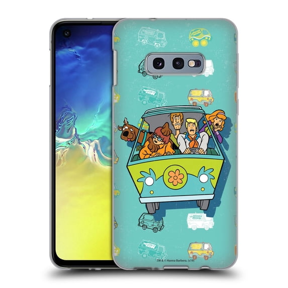 Head Case Designs Officially Licensed Scooby-Doo 50th Anniversary Mystery Inc. Soft Gel Case Compatible with Samsung Galaxy S10e
