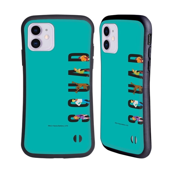 Head Case Designs Officially Licensed Scooby-Doo 50th Anniversary Mystery Inc. Squad Hybrid Case Compatible with Apple iPhone 11