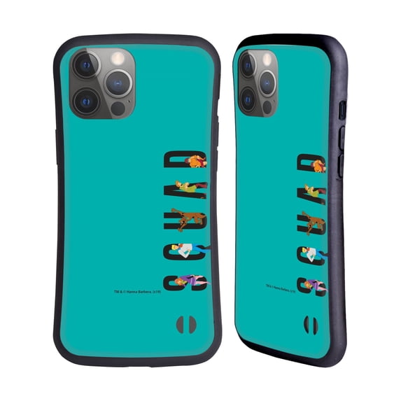 Head Case Designs Officially Licensed Scooby-Doo 50th Anniversary Mystery Inc. Squad Hybrid Case Compatible with Apple iPhone 14 Pro Max