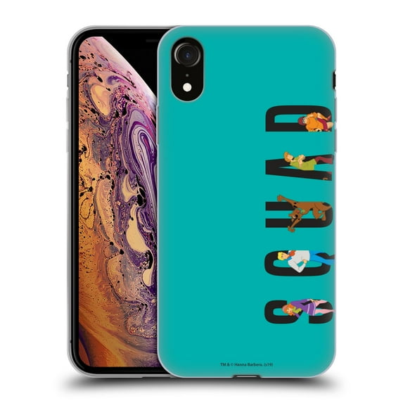 Head Case Designs Officially Licensed Scooby-Doo 50th Anniversary Mystery Inc. Squad Soft Gel Case Compatible with Apple iPhone XR