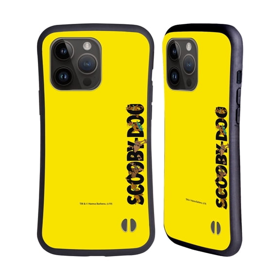 Head Case Designs Officially Licensed Scooby-Doo 50th Anniversary Playful Scooby Hybrid Case Compatible with Apple iPhone 15 Pro Max