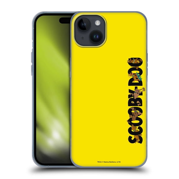 Head Case Designs Officially Licensed Scooby-Doo 50th Anniversary Playful Scooby Soft Gel Case Compatible with Apple iPhone 15 Plus