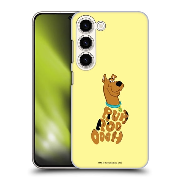 Head Case Designs Officially Licensed Scooby-Doo 50th Anniversary Ruh-Roo Oooh Hard Back Case Compatible with Samsung Galaxy S23 5G