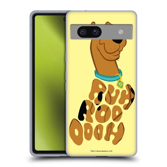 Head Case Designs Officially Licensed Scooby-Doo 50th Anniversary Ruh-Roo Oooh Soft Gel Case Compatible with Google Pixel 7a
