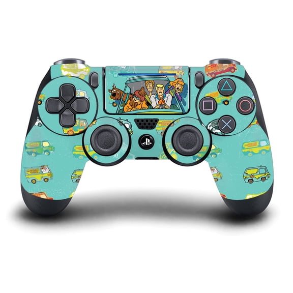Head Case Designs Officially Licensed Scooby-Doo Graphics Mystery Inc. Vinyl Sticker Skin Decal Cover Compatible with Sony DualShock 4 Controller