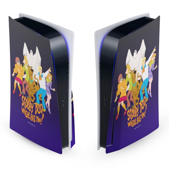 Head Case Designs Officially Licensed Scooby-Doo Graphics Where Are You? Vinyl Sticker Skin Decal Cover Compatible with Sony PS5 Disc Edition Console
