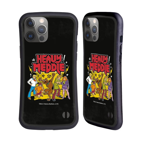 Head Case Designs Officially Licensed Scooby-Doo Mystery Inc. Heavy Meddle Hybrid Case Compatible with Apple iPhone 14 Pro Max