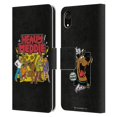 thumbnail image 1 of Head Case Designs Officially Licensed Scooby-Doo Mystery Inc. Heavy Meddle Leather Book Wallet Case Cover Compatible with Apple iPhone XR, 1 of 6