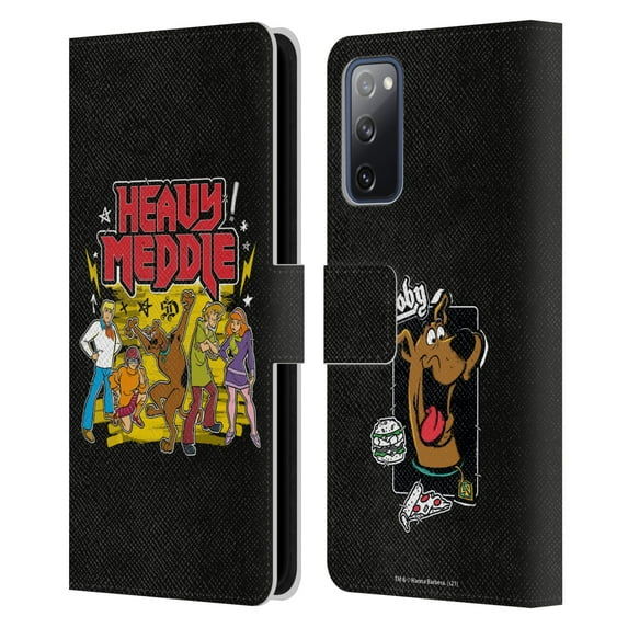 Head Case Designs Officially Licensed Scooby-Doo Mystery Inc. Heavy Meddle Leather Book Wallet Case Cover Compatible with Samsung Galaxy S20 FE / 5G