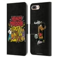 thumbnail image 1 of Head Case Designs Officially Licensed Scooby-Doo Mystery Inc. Heavy Meddle Leather Book Wallet Case Cover Compatible with Apple iPhone 7 Plus / iPhone 8 Plus, 1 of 6