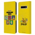 thumbnail image 1 of Head Case Designs Officially Licensed Scooby-Doo Mystery Inc. Meddling Kids Leather Book Wallet Case Cover Compatible with Samsung Galaxy S10+ / S10 Plus, 1 of 6