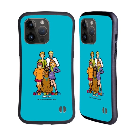 Head Case Designs Officially Licensed Scooby-Doo Mystery Inc. Scooby-Doo And Co. Hybrid Case Compatible with Apple iPhone 15 Pro Max