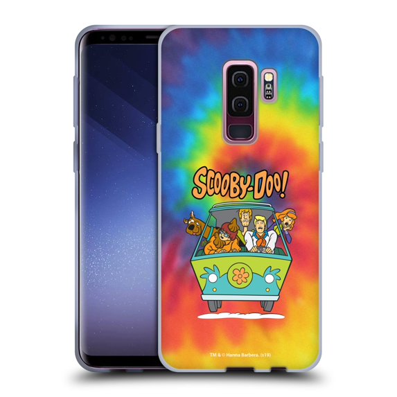 Head Case Designs Officially Licensed Scooby-Doo Mystery Inc. Tie Dye Soft Gel Case Compatible with Samsung Galaxy S9+ / S9 Plus