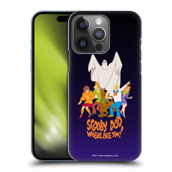 Head Case Designs Officially Licensed Scooby-Doo Mystery Inc. Where Are You? Hard Back Case Compatible with Apple iPhone 14 Pro