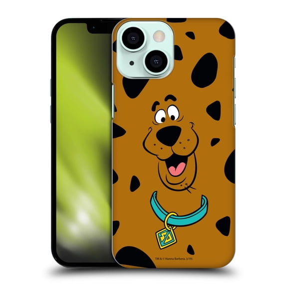 Head Case Designs Officially Licensed Scooby-Doo Scooby Full Face Hard Back Case Compatible with Apple iPhone 13 Mini
