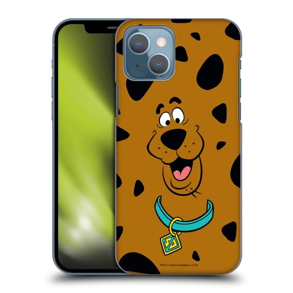 Head Case Designs Officially Licensed Scooby-Doo Scooby Full Face Hard Back Case Compatible with Apple iPhone 13