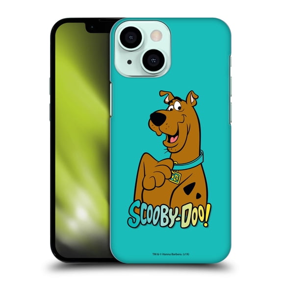 Head Case Designs Officially Licensed Scooby-Doo Scooby Scoob Hard Back Case Compatible with Apple iPhone 13 Mini