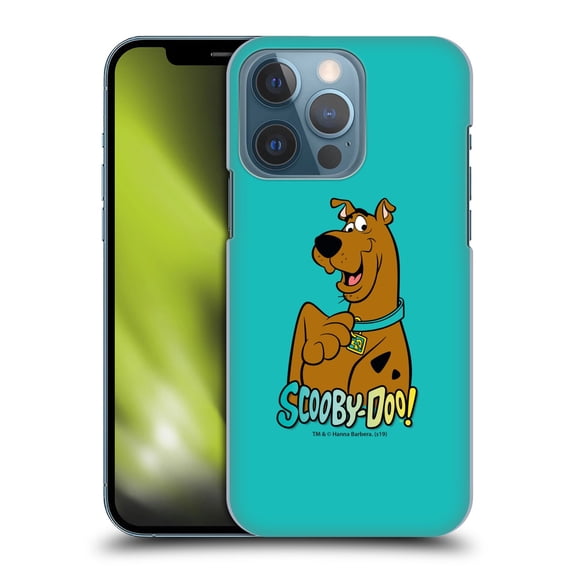 Head Case Designs Officially Licensed Scooby-Doo Scooby Scoob Hard Back Case Compatible with Apple iPhone 13 Pro