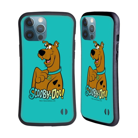 Head Case Designs Officially Licensed Scooby-Doo Scooby Scoob Hybrid Case Compatible with Apple iPhone 13 Pro Max
