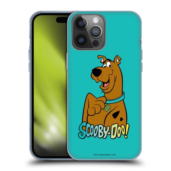 Head Case Designs Officially Licensed Scooby-Doo Scooby Scoob Soft Gel Case Compatible with Apple iPhone 14 Pro Max