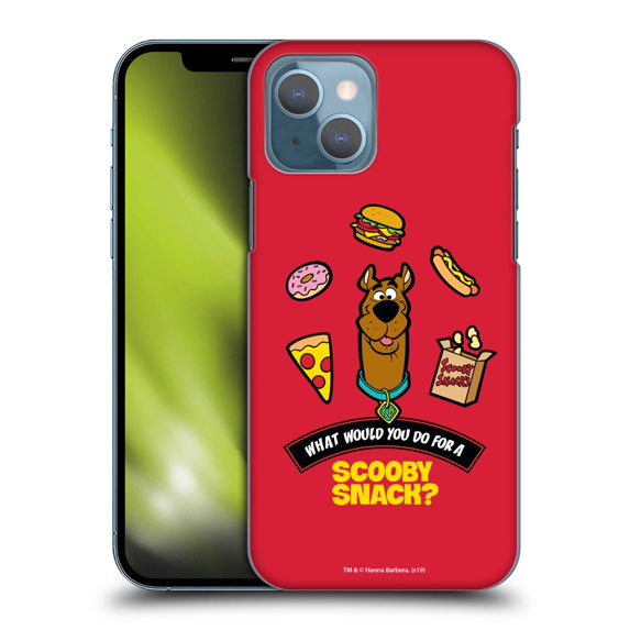 Head Case Designs Officially Licensed Scooby-Doo Scooby Snack Hard Back Case Compatible with Apple iPhone 13