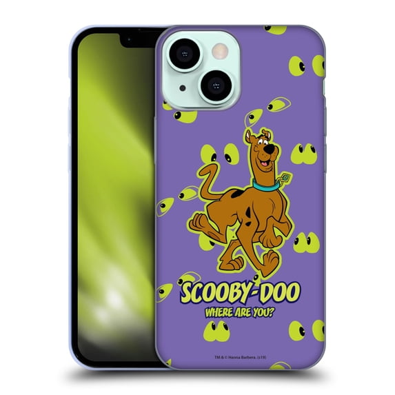 Head Case Designs Officially Licensed Scooby-Doo Scooby Where Are You? Soft Gel Case Compatible with Apple iPhone 13 Mini