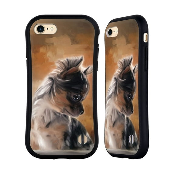 Head Case Designs Officially Licensed Simone Gatterwe Assorted Designs Chihuahua Puppy Hybrid Case Compatible with Apple iPhone 7 / 8 / SE 2020 & 2022