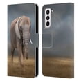 thumbnail image 1 of Head Case Designs Officially Licensed Simone Gatterwe Assorted Designs Elephant Tour Leather Book Wallet Case Cover Compatible with Samsung Galaxy S21 5G, 1 of 6