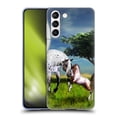 thumbnail image 1 of Head Case Designs Officially Licensed Simone Gatterwe Horses Love Forever Soft Gel Case Compatible with Samsung Galaxy S21 5G, 1 of 7