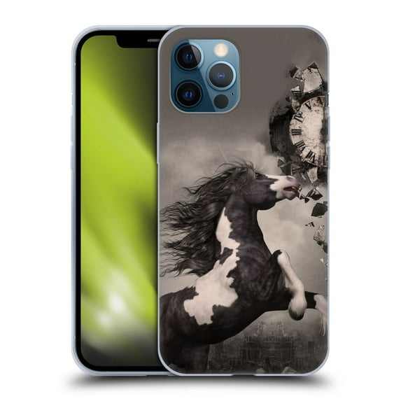 Head Case Designs Officially Licensed Simone Gatterwe Horses The Apocalypse Soft Gel Case Compatible with Apple iPhone 12 Pro Max