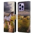 thumbnail image 1 of Head Case Designs Officially Licensed Simone Gatterwe Horses The Little Foal Leather Book Wallet Case Cover Compatible with Apple iPhone 14 Pro Max, 1 of 6