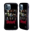 thumbnail image 1 of Head Case Designs Officially Licensed Slipknot Key Art Blocks Hybrid Case Compatible with Apple iPhone 12 / iPhone 12 Pro, 1 of 7