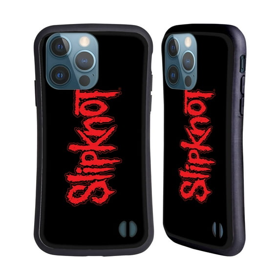 Head Case Designs Officially Licensed Slipknot Key Art Text Hybrid Case Compatible with Apple iPhone 13 Pro