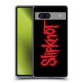 thumbnail image 1 of Head Case Designs Officially Licensed Slipknot Key Art Text Soft Gel Case Compatible with Google Pixel 7a, 1 of 7