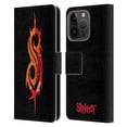 thumbnail image 1 of Head Case Designs Officially Licensed Slipknot Key Art Tribal Leather Book Wallet Case Cover Compatible with Apple iPhone 15 Pro, 1 of 6