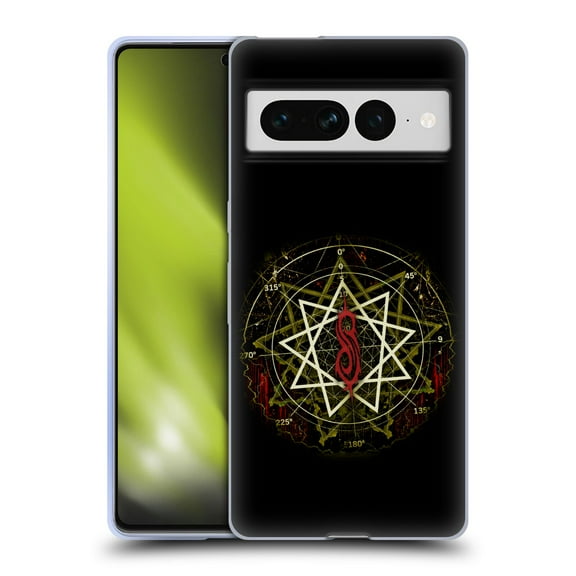 Head Case Designs Officially Licensed Slipknot Key Art Waves Soft Gel Case Compatible with Google Pixel 7 Pro