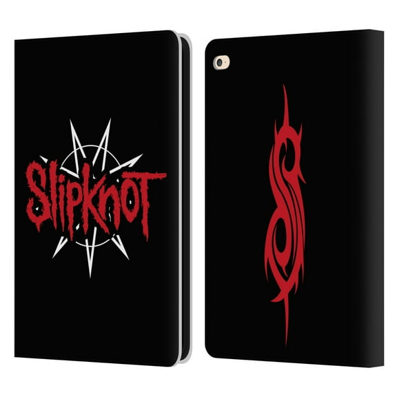 Head Case Designs Officially Licensed Slipknot We Are Not Your Kind Star Crest Logo Leather Book Wallet Case Cover Compatible with Apple iPad Air 2 (2014)