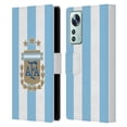 thumbnail image 1 of Head Case Designs Officially Licensed Argentina National Football Team 2024/25 Crest Kit Home Leather Wallet Case Compatible with Xiaomi 12, 1 of 6