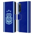 thumbnail image 1 of Head Case Designs Officially Licensed Argentina National Football Team 2024/25 Crest Kit Away Leather Wallet Case Compatible with Sony Xperia 5 IV, 1 of 6