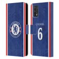 thumbnail image 1 of Head Case Designs Officially Licensed Chelsea Football Club 2025/26 Players Home Kit Levi Colwill Leather Wallet Case Compatible with Realme 7 Pro, 1 of 6