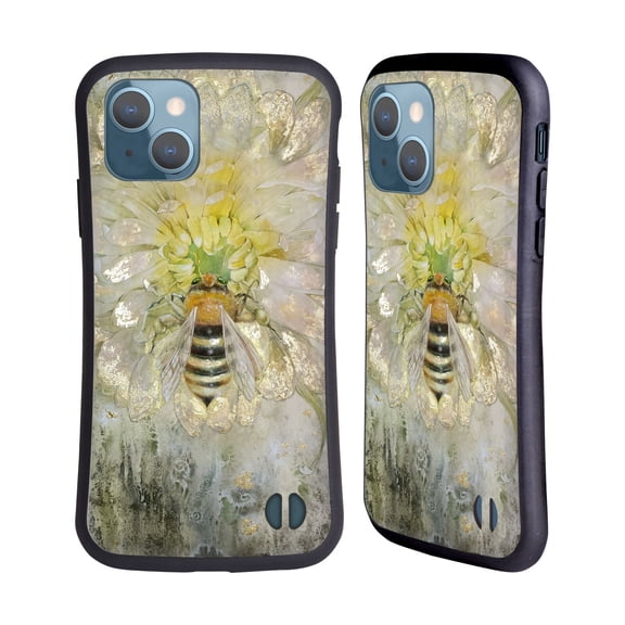 Head Case Designs Officially Licensed Stephanie Law Immortal Ephemera Bee Hybrid Case Compatible with Apple iPhone 13