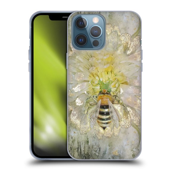 Head Case Designs Officially Licensed Stephanie Law Immortal Ephemera Bee Soft Gel Case Compatible with Apple iPhone 13 Pro Max