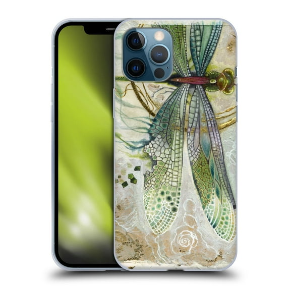 Head Case Designs Officially Licensed Stephanie Law Immortal Ephemera Damselfly 2 Soft Gel Case Compatible with Apple iPhone 12 Pro Max