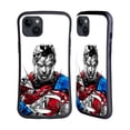 thumbnail image 1 of Head Case Designs Officially Licensed Superman DC Comics 80th Anniversary Collage Hybrid Case Compatible with Apple iPhone 15 Plus, 1 of 7