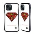 thumbnail image 1 of Head Case Designs Officially Licensed Superman DC Comics 80th Anniversary Logo Hybrid Case Compatible with Apple iPhone 15, 1 of 7