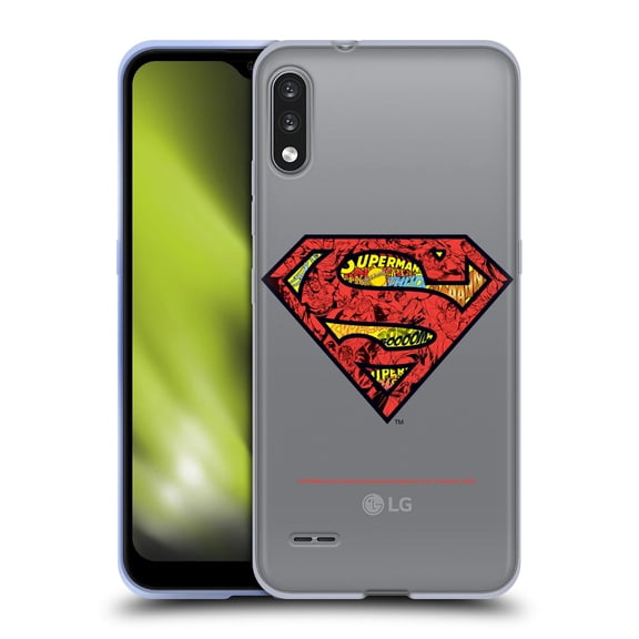 Head Case Designs Officially Licensed Superman DC Comics 80th Anniversary Logo Soft Gel Case Compatible with LG K22