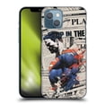thumbnail image 1 of Head Case Designs Officially Licensed Superman DC Comics 80th Anniversary Newspaper Hard Back Case Compatible with Apple iPhone 13, 1 of 7