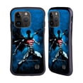 thumbnail image 1 of Head Case Designs Officially Licensed Superman DC Comics 80th Anniversary Splatter Hybrid Case Compatible with Apple iPhone 15 Pro, 1 of 7